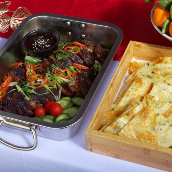 CNY Braised beef shank platter