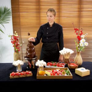 chocolate fountain station