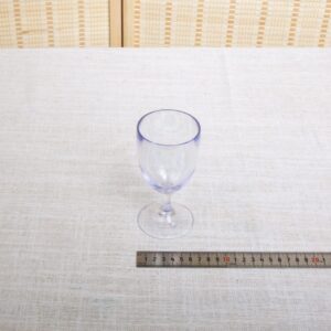Small hard plastic glass