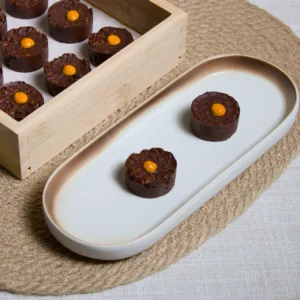 Mango Heart Chocolate Sand Rose